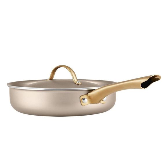 Open Box - Farberware - Radiant 2.75qt Nonstick Covered Saute P Gold - Picture 6 of 8